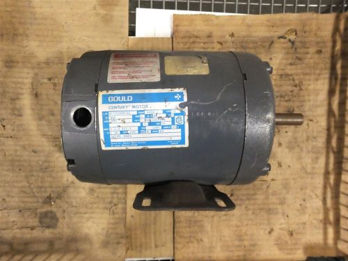 Gould 8-151349-01 Century Motor 3/4HP, 3PH, 208-230/460V, 1725RPM, FR: 56KA