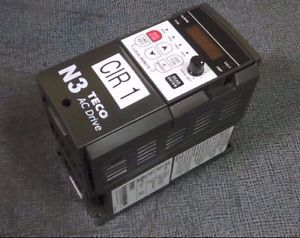 TECO &#034;N3&#034; AC VARIABLE FREQUENCY DRIVE 1 HP 200-240V INPUT MODEL: N3-201-C-U