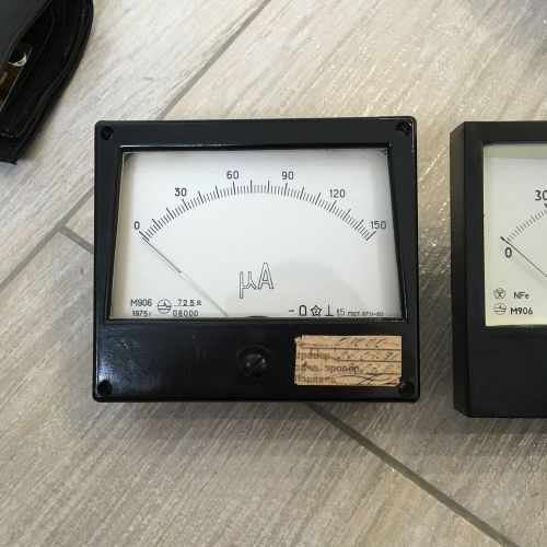 Voltmeter Ammeter Meter to KALIBR L3-3  VACUUM TUBE TESTER 0-150 A or other