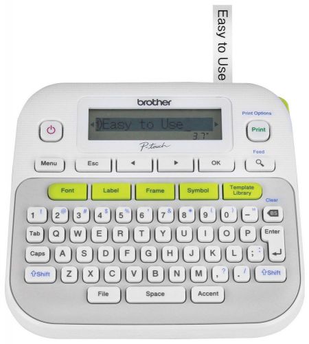 Brother Printer Compact Label Maker (PT-D210) Compact Label Maker