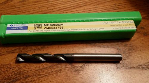 Sumitomo Carbide Drill MDS060MV Brand NEW In Box!!