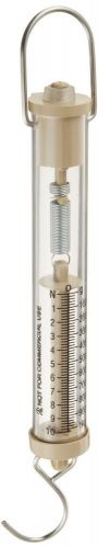 Ajax Scientific Plastic Tubular Spring Scale 1000g Weight Capacity in Brown