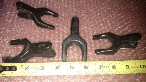 Lot of 5 No. 35 Thomas Black Laboratory Pinch Clamp