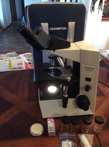 Olympus CH30RF100 Microscope Four Objective