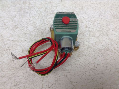 Asco Red Hat 8210G002 Solenoid Valve 1/2&#034;  VAC New (TB)