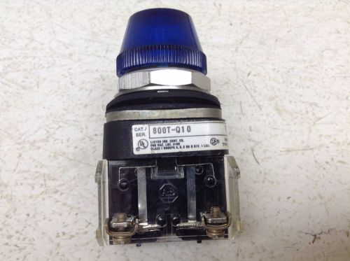 Allen Bradley 800T-Q10 Blue Illuminated Button 800TQ10 800T