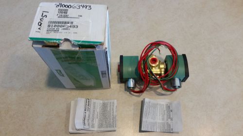 Asco Red-Hat II Solenoid Valve 8342G020 1/4&#034; 120 Volt 4 Way