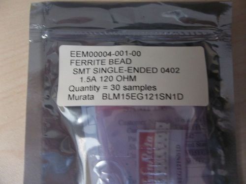 Murata Ferrite Bead, BLM15EG121SN1D 9,934-pc+ &amp;  BLM18HG601SN1D 2,800-pcs