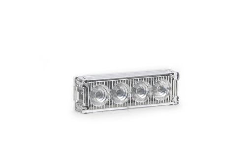 (MaxGen) Striker Series 3-Watt MultiColor LED Module in Clear/Amber