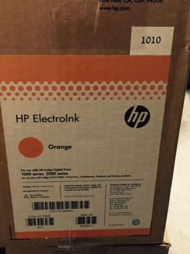 HP INDIGO 4 CANS ORANGE INK