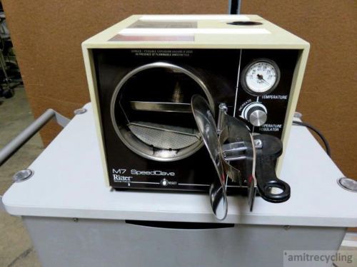 Midmark Ritter M7 SpeedClave Sterilizer w/ Tray Autoclave Dental Surgical Tattoo