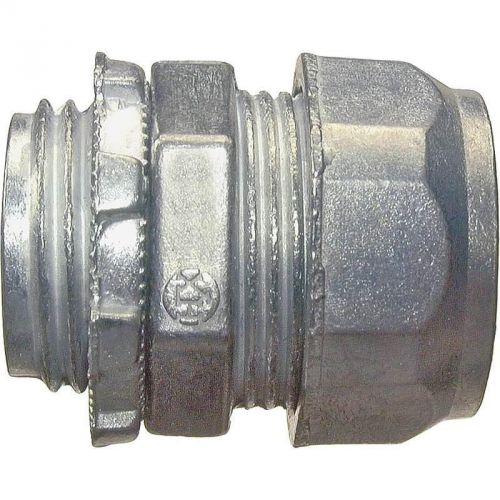 Compression Connector, 1-1/4&#034; Emt, Die Cast Zinc HALEX COMPANY 02112