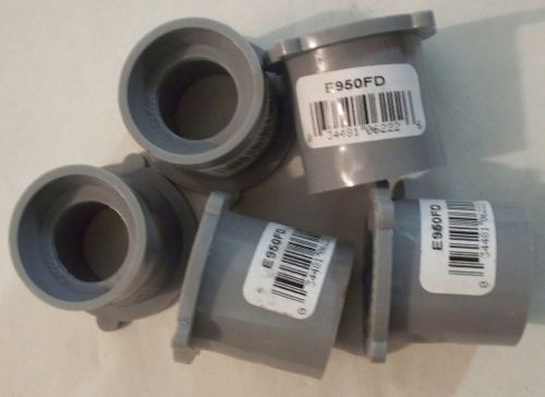 Lot of 5-carlon e950-fd 1&#034;x1/2&#034; reducer bushing for pvc-non-metallic-save on 2+ for sale