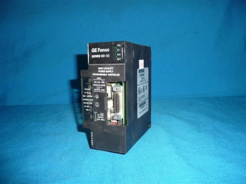 GE Fanuc IC693PWR330E Series 90-30 Power Supply