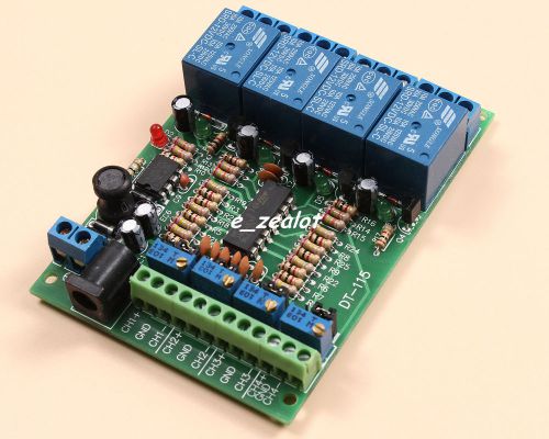 DC 12V 4-Channel Voltage Comparator Perfect LM393 Comparator Module