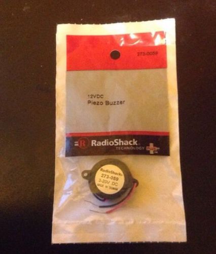 Radioshack 75dB PIEZO BUZZER Model 273-0059 12VDC