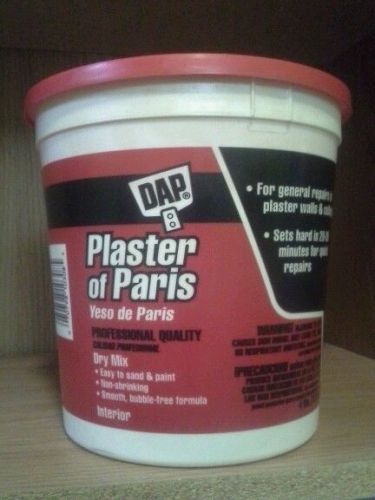 Dap 10308 plaster of paris, 4 lb., white, pail for sale