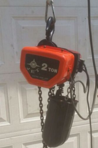 Jet 2 ton electric chain hoist for sale