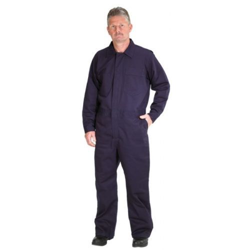 Magid Navy FR Coveralls, NFPA 70E Arc-Rated , 3540NV-Medium