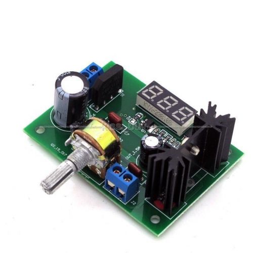 DC Buck Step Down Converter Module LM317 Voltage Regulator LED Voltmeter 5V 12V