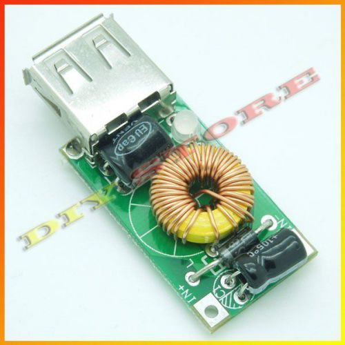 2pcs/lot Input 7-16V Adjustable Step-down Power Supply Charger Module &amp; USB