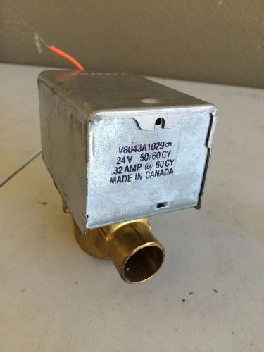 Honeywell V8043A1029/U Electric Zone Valve 3/4&#034; sweat