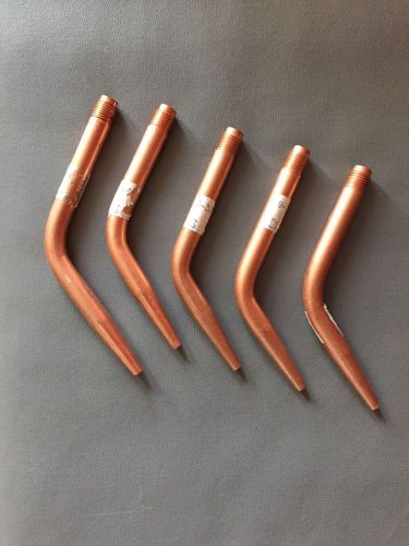 Genuine Harris Oxy-Acetylene Wending Tips Sizes 1,2,3,4,5,