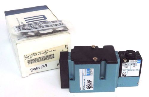 NIB MAC 6211C-000-PM-111DA VALVE W/ PME-111DABE COIL 120/110V, 60/50HZ