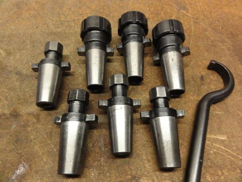 (7) NICE UNIVERSAL KWIK-SWITCH 200 Collet Holders 80237 &amp; 80235 Acura-Flex