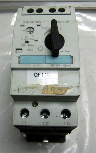 Siemens Motor Starter Protector 3RV1031-4EA10 22-32A 3P