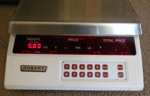 HOBART 1840-M Commercial Scale with Front / Rear Display tested