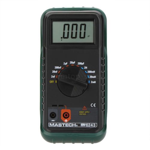 Mastech my6243 portable digital lc capacitance meter capacitor inductance tester for sale