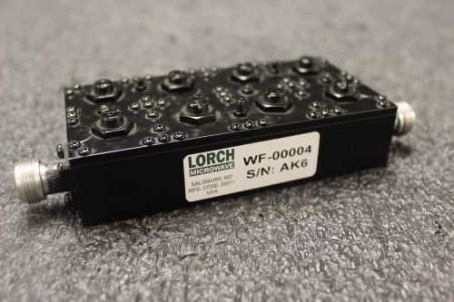 Lorch microwave wf-00004 pcs fullband rx filter for sale