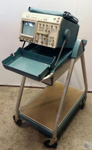 Tektronix 2445 150MHz Four Channel Analog Oscilloscope w Scope-Mobile Model B