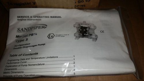 Sandpiper pump for sale