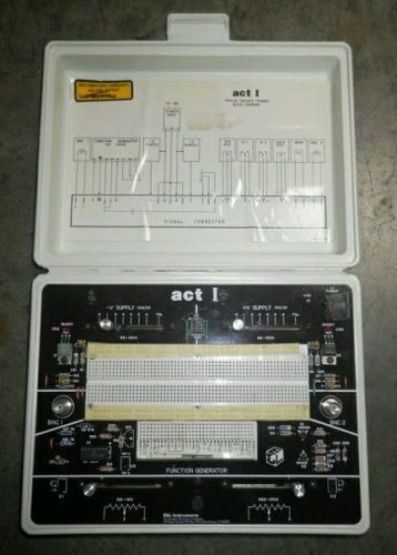 E &amp; L INSTRUMENTS ACT I Analog Circuits Trainer