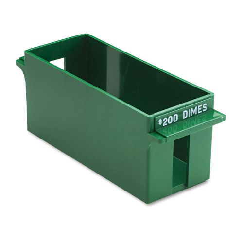 MMF Porta-Count System Extra-Capacity Coin Tray Green