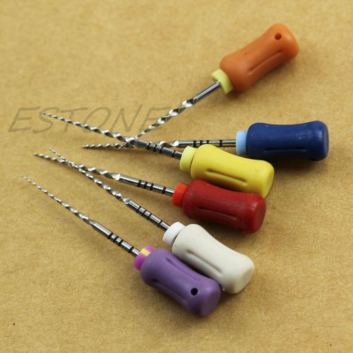 Pulpectomy High Speed Hand Drill Large Taper Pin Dental Burs Tungsten Steel 6pcs