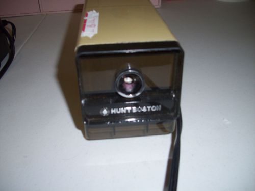 Hunt Boston Electric Pencil Sharpener School Office Model 17 Tested