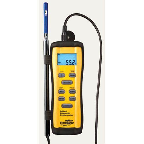 Fieldpiece SRH3 In-Duct Digital Psychrometer with 38&#034; Telescoping probe