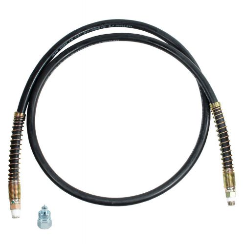 15&#039; hydraulic hose 10,000 psi 1/4&#034; npt with 1/4&#034; npt hose side half coupler for sale