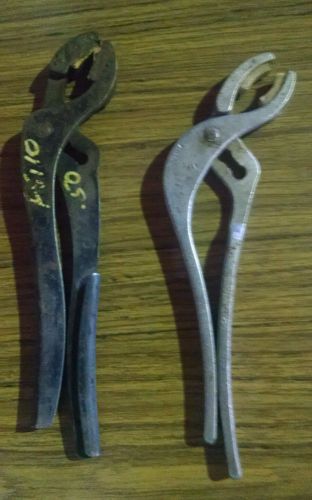 Utica 529 Slip Joint Soft Jaw Pliers  lot of 2 Plierd