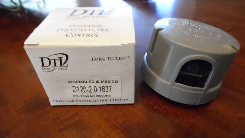 DTL dark to Light outdoor photoelectric control 105-130 VAC D120-2.0