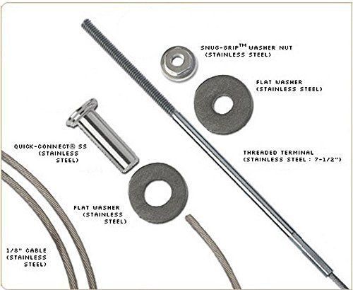 Feeney CR-6340-PKG Cable Rail Assemblies for Wood  1/8&#034;  40