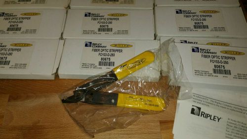 Ripley Miller FO 103-D-250 Fiber optic Wire Cable Strippers