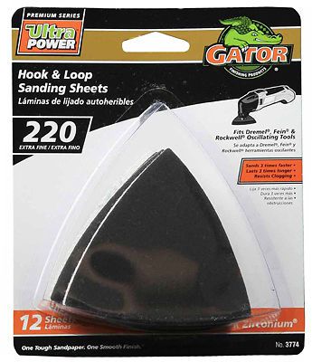 Ali industries - 12pk3&#034;220g hl sandpaper for sale