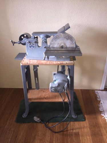 Walker-Turner belt/disc sander with stand