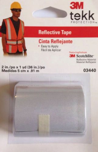 3M Tekk Protection 2 in. x 36 in. Reflective Tape 03440 Roadwork, School Vest