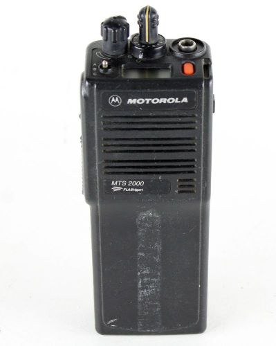 MOTOROLA MTS 2000 Portable Black Two Way Radio Charger Bundle