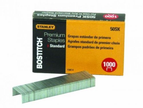 Bostitch Premium Standard Staples, 0.25 Inch Leg, Quarter-Strips (Mini), 1,000